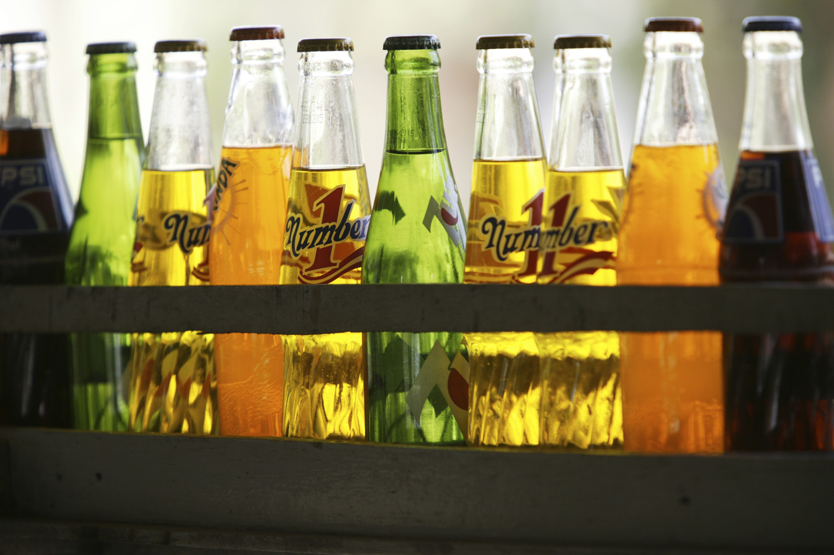 Softdrink botttle backlight/Steve Mason Photography