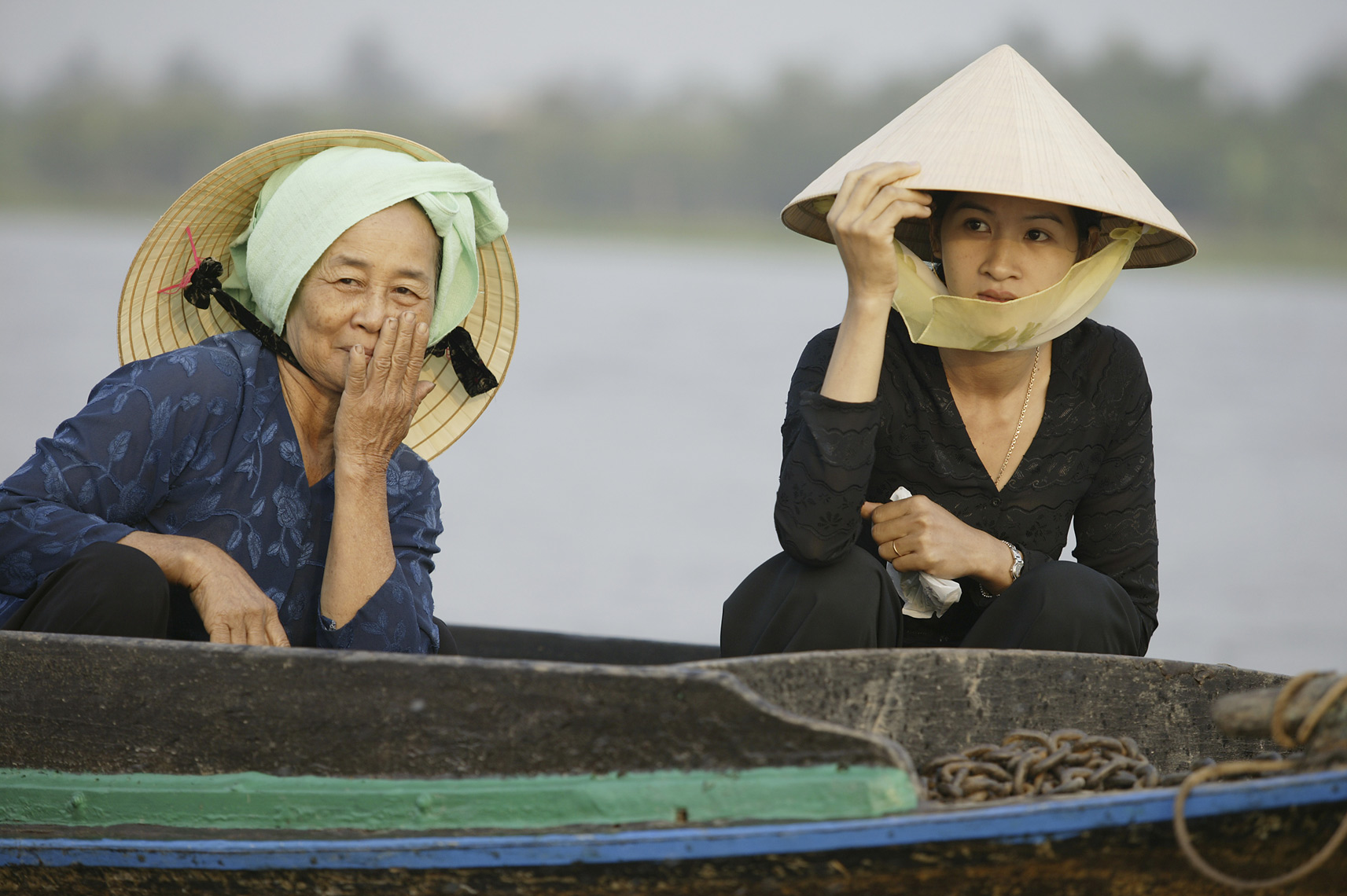 Mother and Daughter in Mekong Delta/Steve Mason Photography