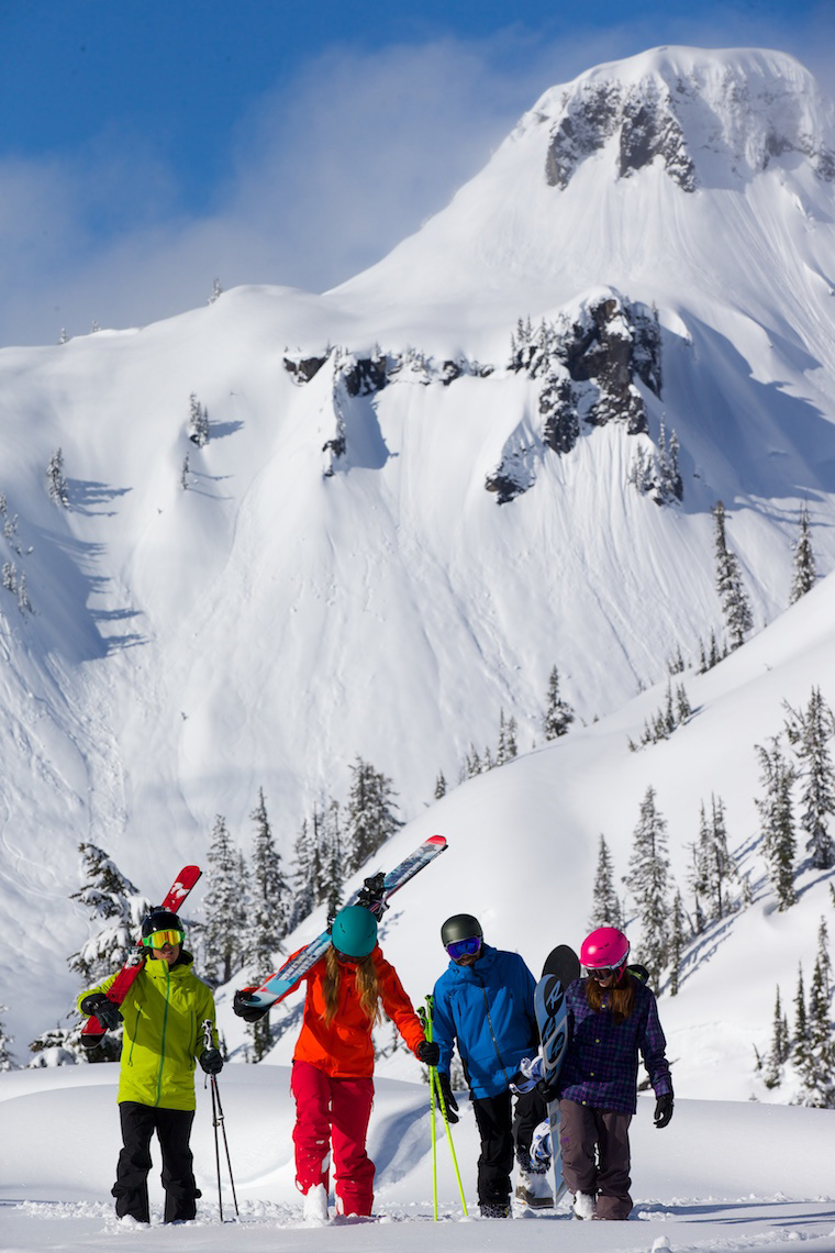 Winter Back country Skiing Mt Baker