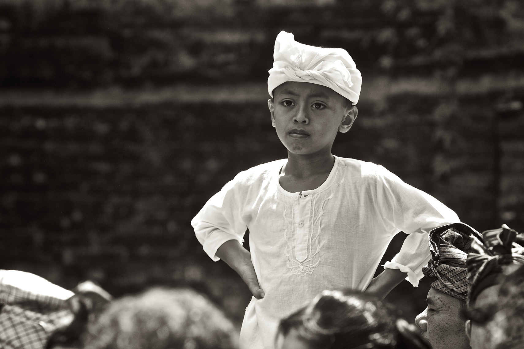 Local boy dressed for cerimony Ubud, Bali/Steve Mason Photography