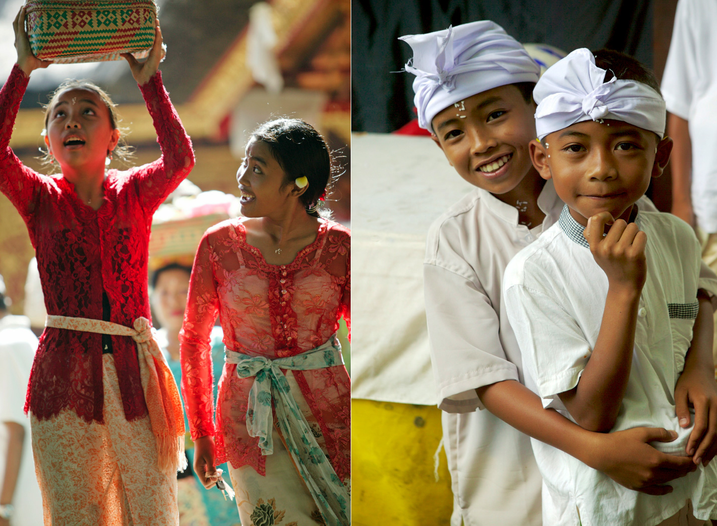 Youth in Ceremonila dress Bali/Steve Mason Photography
