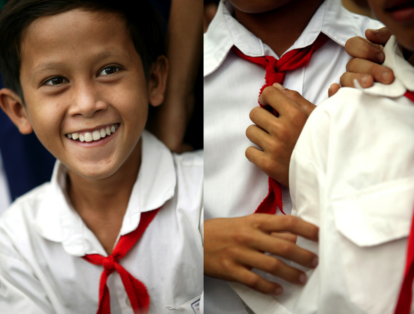 Vietnamese school boys/Steve Mason Photography